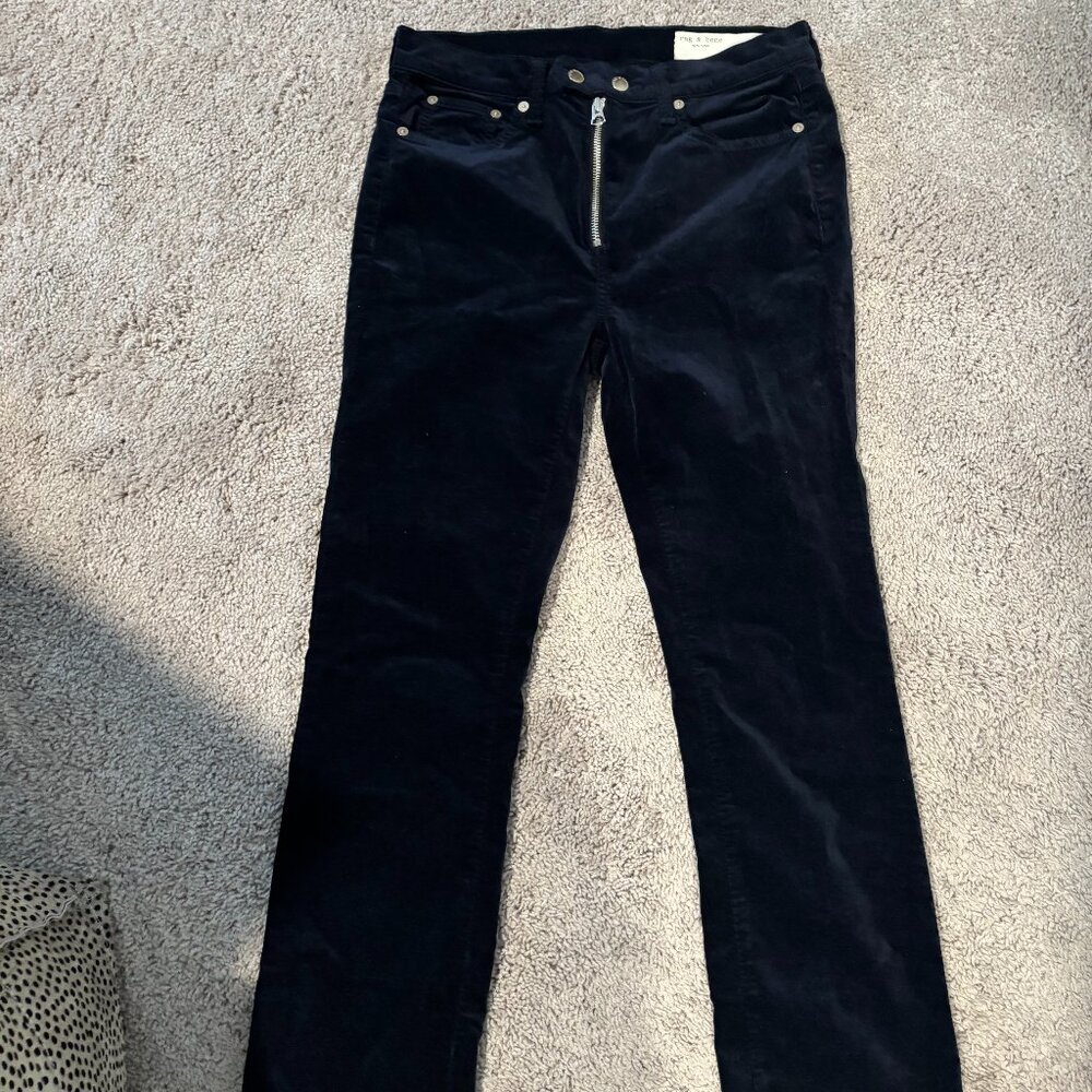 Rag & Bone - Velvet blue Jean - DOJO Straight